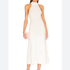Chic Backless White Dress
